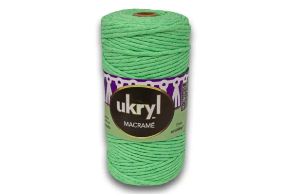 MACRAME  ALGODON PEINADO 3MM UKRYL 400GR - Imagen 2