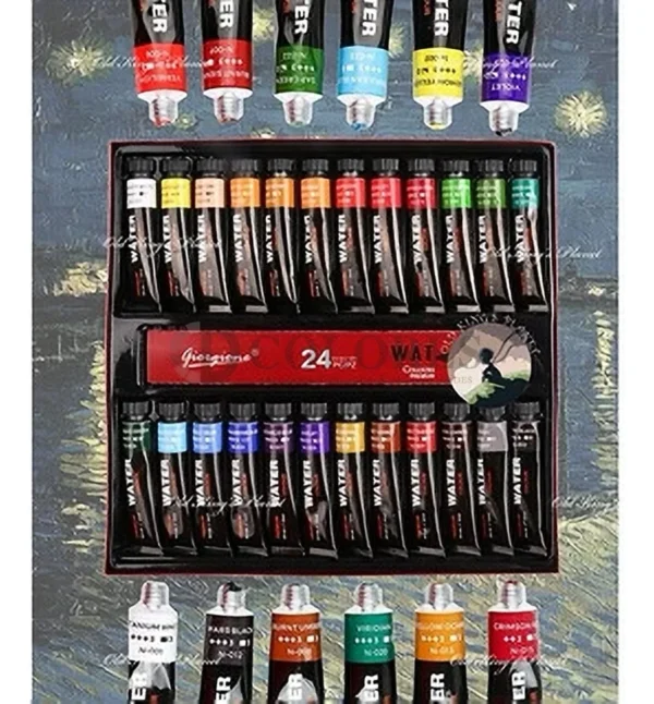 pintura acrilica Set 24 colores Giorgione 12 ml - Imagen 3