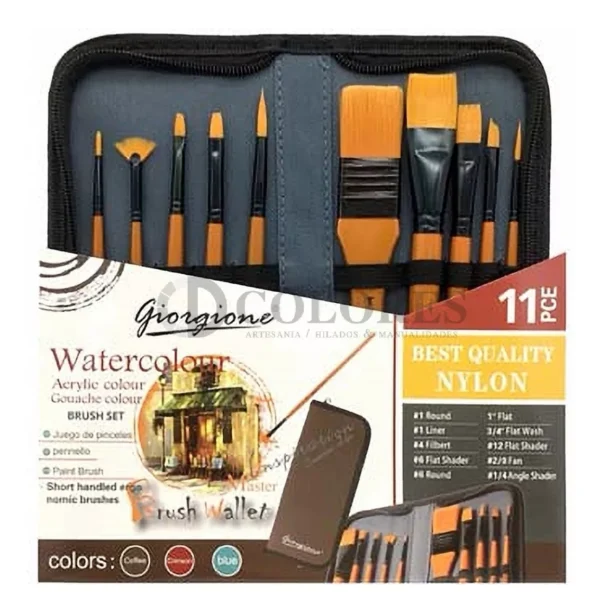 PINCEL SET Giorgione 11pcs