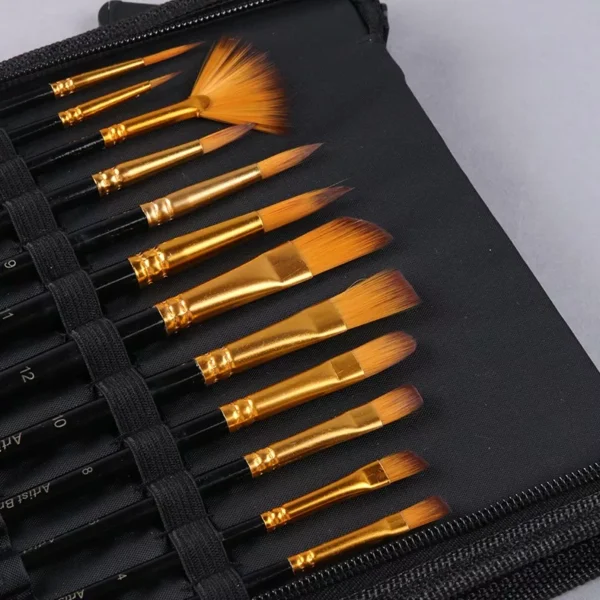 PINCEL SET MAS ESTUCHE DE ARTE GIORGIONE 17 PIEZAS - Imagen 2