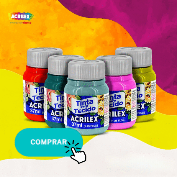 PINTURA PARA TELA ACRILEX 37ML "2"