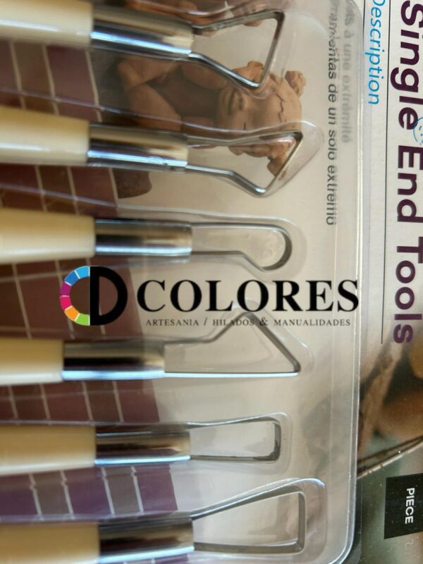 herramientas para modelar porcelana fria, ARCILLA O MASAS - Imagen 4