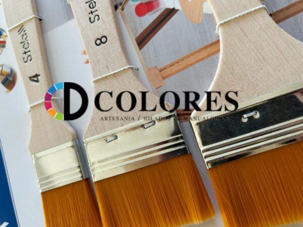 PINCELETA SET 9 UNIDADES MARCA STELAM